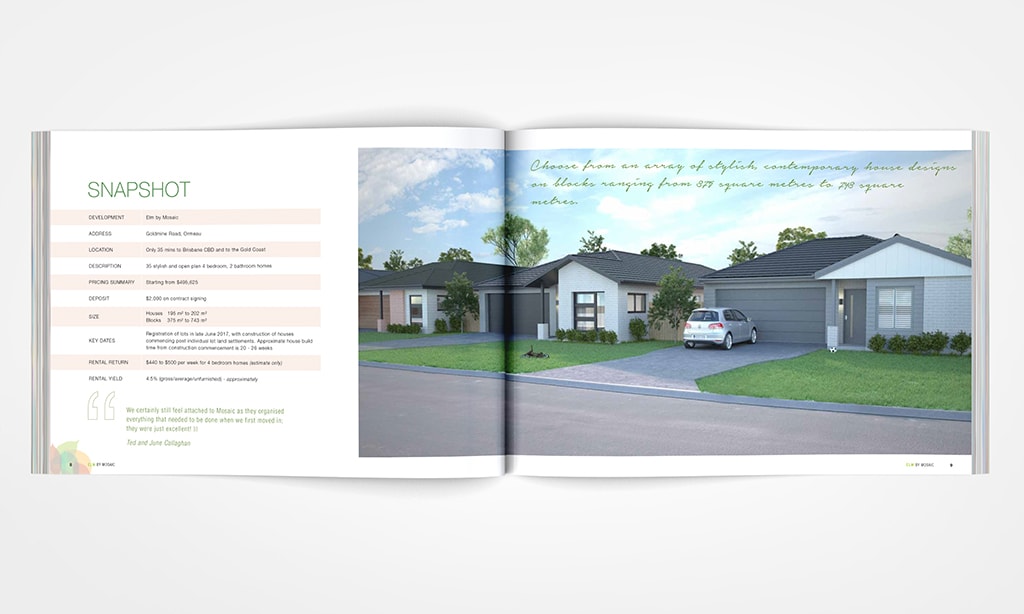 Elm by Mosaic Brochure Property Brochure