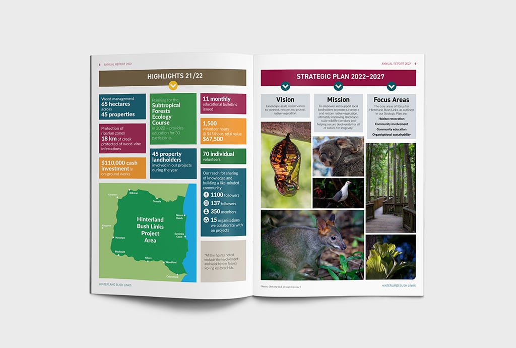 Hinterland Bush Links Annual Report 2022